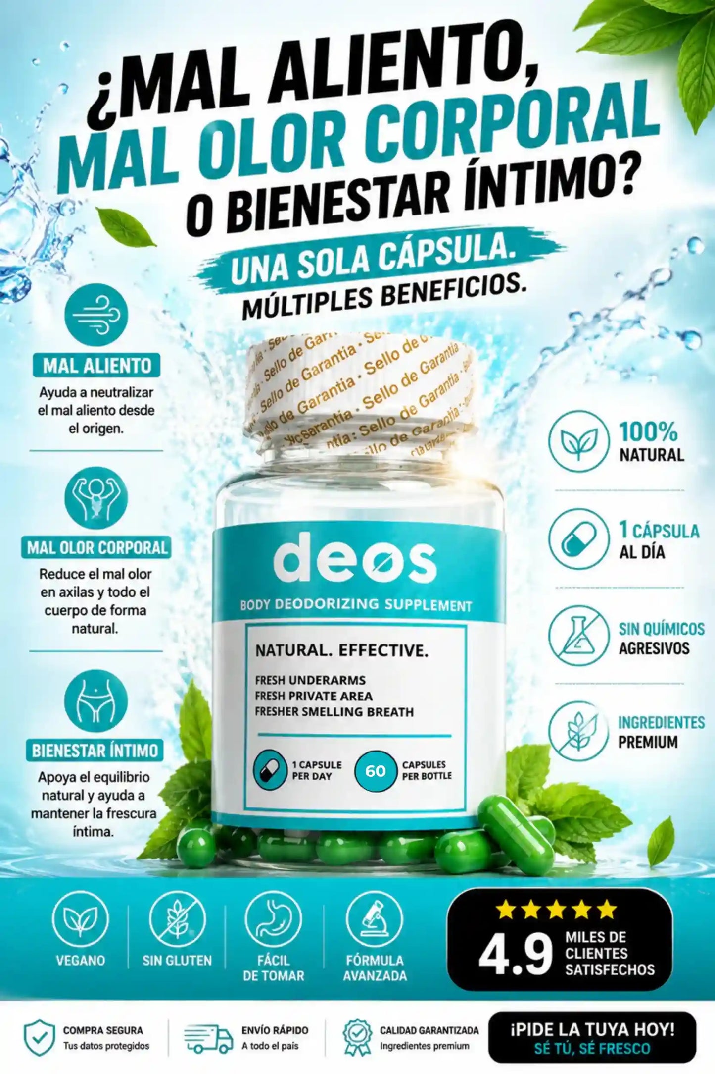 DEOS - DESODORANTE INTERNO ORIGINAL